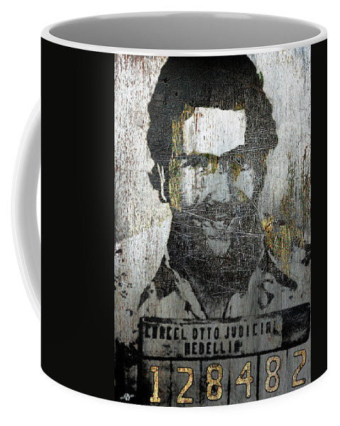 Silver Pablo Escobar Mug Shot 1991 Abstract - Mug