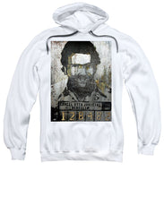 Silver Pablo Escobar Mug Shot 1991 Abstract - Sweatshirt