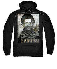 Silver Pablo Escobar Mug Shot 1991 Abstract - Sweatshirt