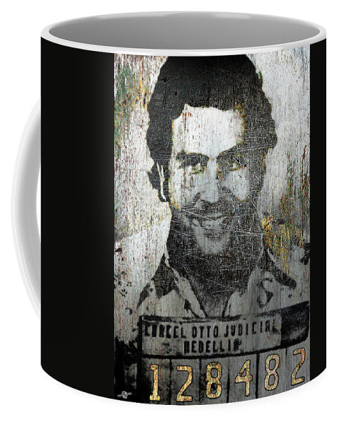 Silver Pablo Escobar Mug Shot 1991 - Mug