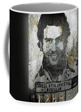 Silver Pablo Escobar Mug Shot 1991 - Mug