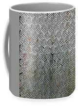 Silver Rubik's Cube Abstract Black And White 1 - Mug