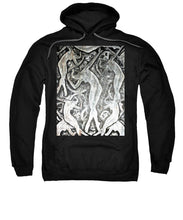 Silver Woman In The Machine Frieze - Sweatshirt