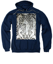 Silver Woman In The Machine Frieze - Sweatshirt