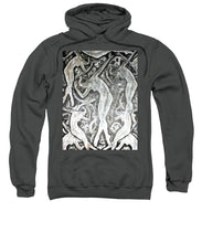 Silver Woman In The Machine Frieze - Sweatshirt