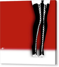 Slutty Legs - Canvas Print