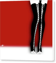 Slutty Legs - Canvas Print
