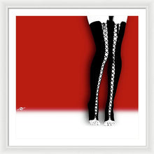 Slutty Legs - Framed Print
