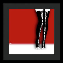 Slutty Legs - Framed Print