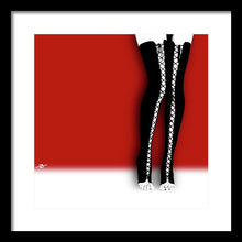Slutty Legs - Framed Print