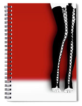 Slutty Legs - Spiral Notebook