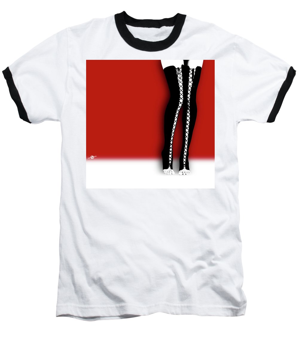 Slutty Legs - Baseball T-Shirt