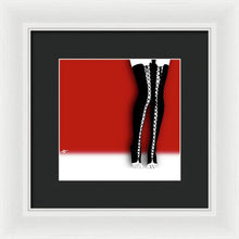 Slutty Legs - Framed Print