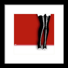 Slutty Legs - Framed Print