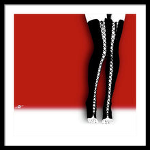 Slutty Legs - Framed Print