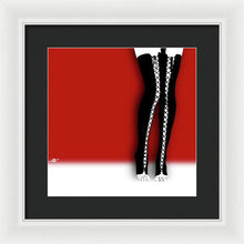 Slutty Legs - Framed Print