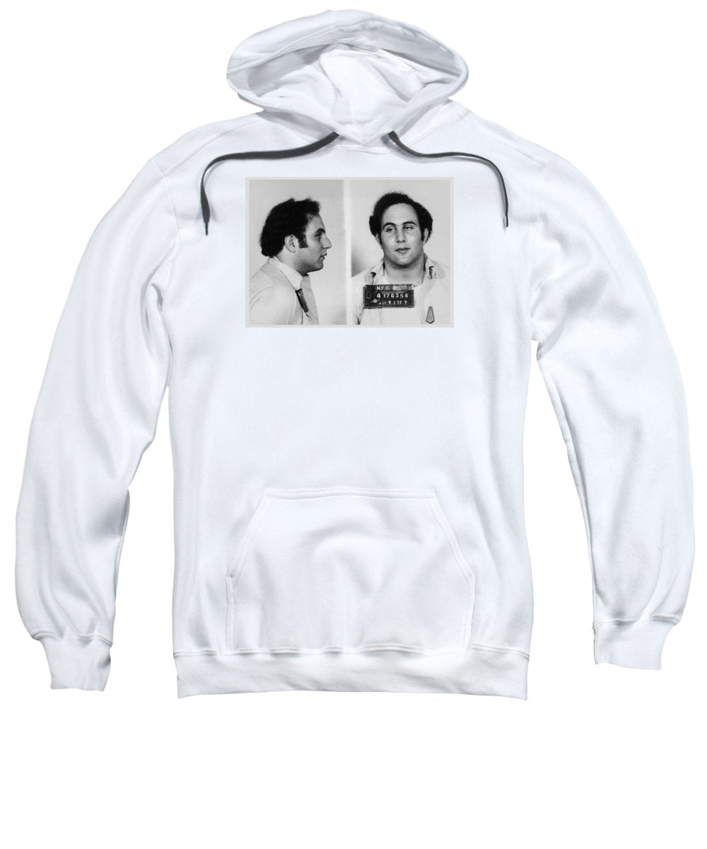 Son Of Sam David Berkowitz Mug Shot 1977 Horizontal  - Sweatshirt