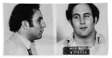 Son Of Sam David Berkowitz Mug Shot 1977 Horizontal  - Beach Towel