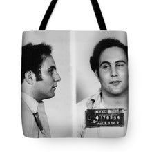 Son Of Sam David Berkowitz Mug Shot 1977 Horizontal  - Tote Bag