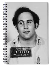 Son Of Sam David Berkowitz Mug Shot 1977 Vertical - Spiral Notebook