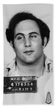 Son Of Sam David Berkowitz Mug Shot 1977 Vertical - Bath Towel