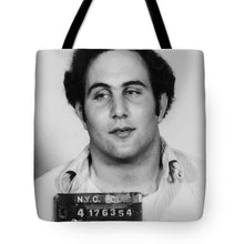 Son Of Sam David Berkowitz Mug Shot 1977 Vertical - Tote Bag