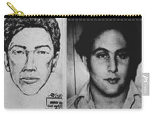 Son Of Sam David Berkowitz Mug Shot And Police Sketch - Carry-All Pouch