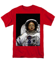 Space Baby - Men's T-Shirt  (Regular Fit) Men's T-Shirt (Regular Fit) Pixels Red Small 