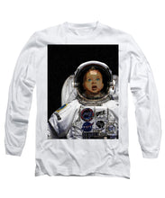 Space Baby - Long Sleeve T-Shirt Long Sleeve T-Shirt Pixels White Small 
