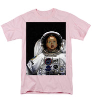 Space Baby - Men's T-Shirt  (Regular Fit) Men's T-Shirt (Regular Fit) Pixels Pink Small 