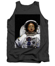 Space Baby - Tank Top Tank Top Pixels Charcoal Small 