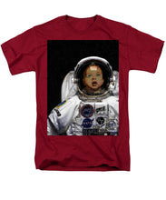 Space Baby - Men's T-Shirt  (Regular Fit) Men's T-Shirt (Regular Fit) Pixels Cardinal Small 