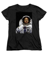 Space Baby - Women's T-Shirt (Standard Fit) Women's T-Shirt (Standard Fit) Pixels Black Small 