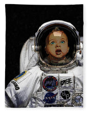 Space Baby - Blanket Blanket Pixels 60" x 80" Plush Fleece 