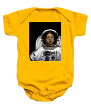Space Baby - Baby Onesie Baby Onesie Pixels Gold Small 