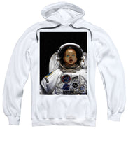 Space Baby - Sweatshirt Sweatshirt Pixels White Small 