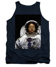 Space Baby - Tank Top Tank Top Pixels Navy Small 