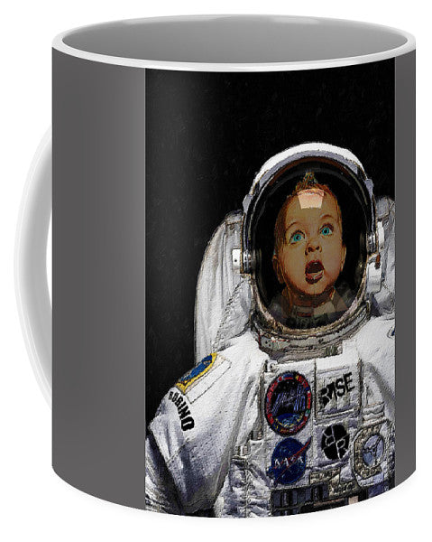 Space Baby - Mug Mug Pixels Small (11 oz.)  