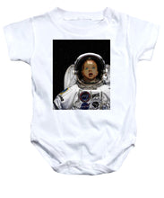 Space Baby - Baby Onesie Baby Onesie Pixels White Small 