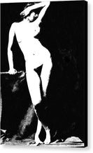 Standing Nude - Canvas Print