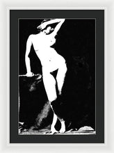 Standing Nude - Framed Print