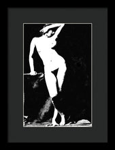 Standing Nude - Framed Print