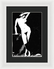 Standing Nude - Framed Print