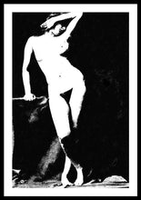 Standing Nude - Framed Print