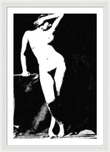 Standing Nude - Framed Print
