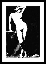 Standing Nude - Framed Print