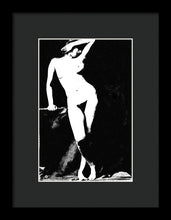 Standing Nude - Framed Print