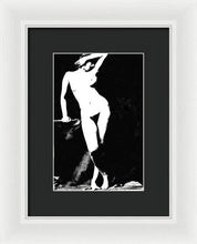 Standing Nude - Framed Print