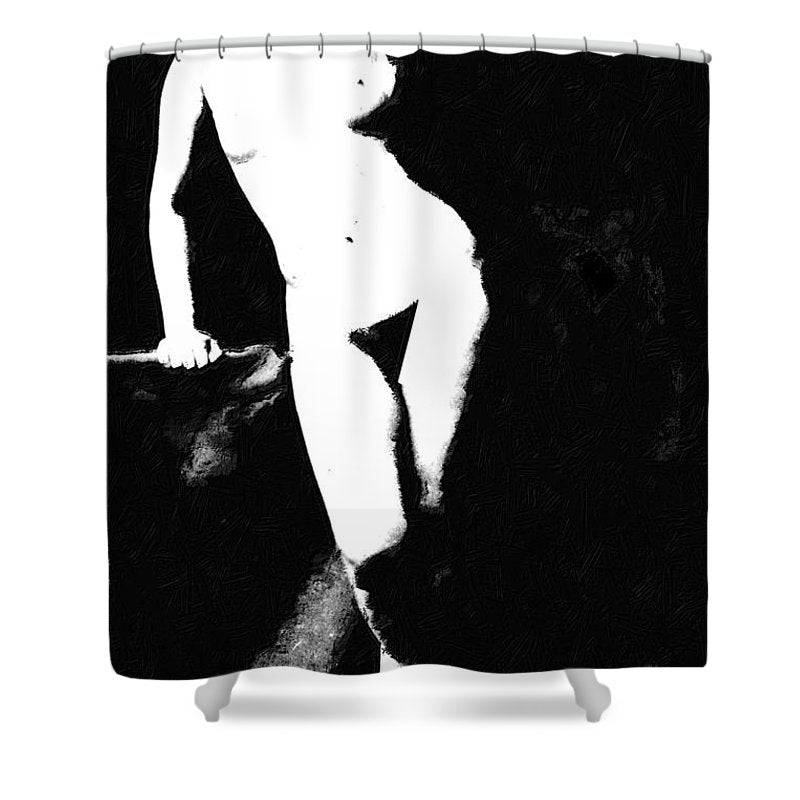 Standing Nude - Shower Curtain