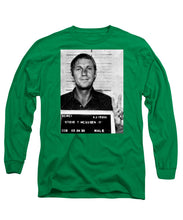 Steve Mcqueen Mug Shot Vertical - Long Sleeve T-Shirt